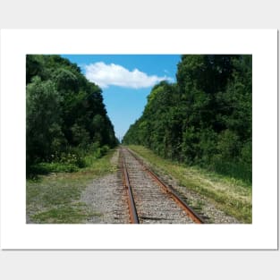 Railroad Tracks Posters and Art